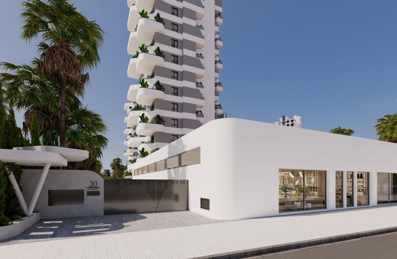 Nieuwbouw Woningen - Appartement -
Calpe - El Saladar