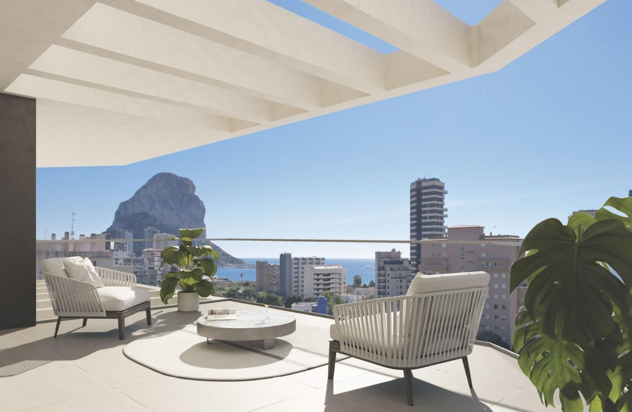 Nieuwbouw Woningen - Appartement -
Calpe - Playa Cantal Roig