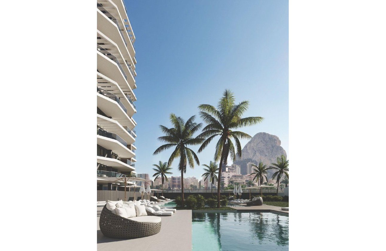Nieuwbouw Woningen - Appartement -
Calpe - Playa Cantal Roig