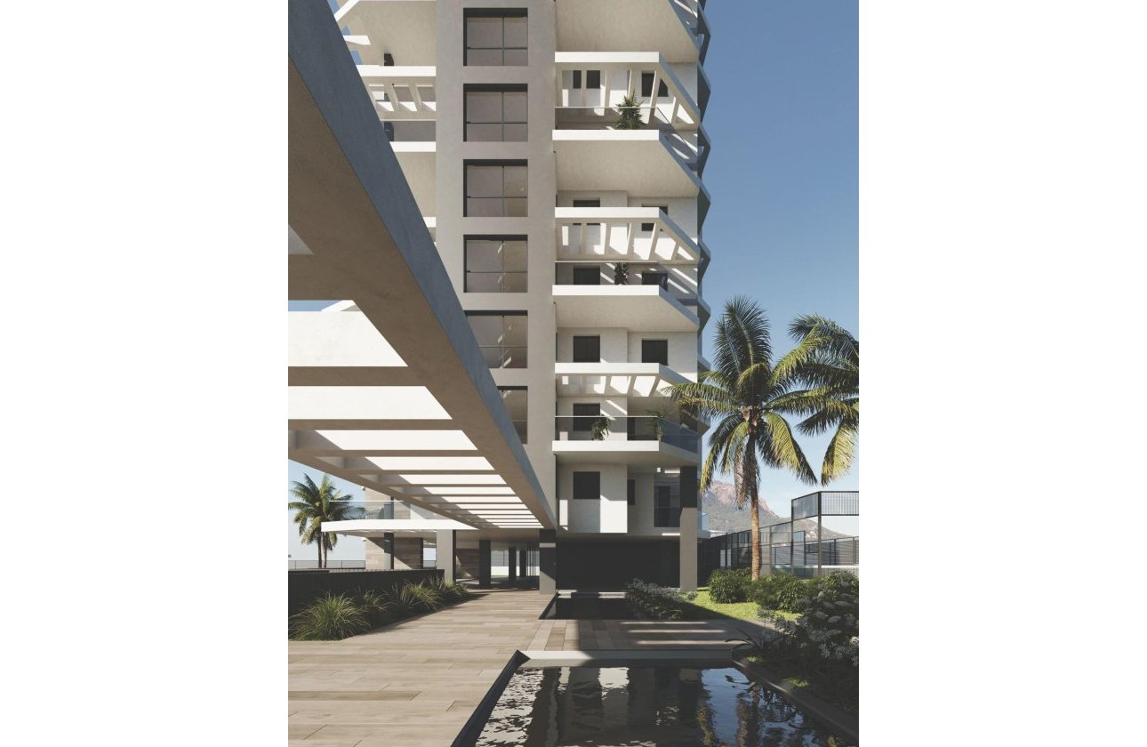 Nieuwbouw Woningen - Appartement -
Calpe - Playa Cantal Roig
