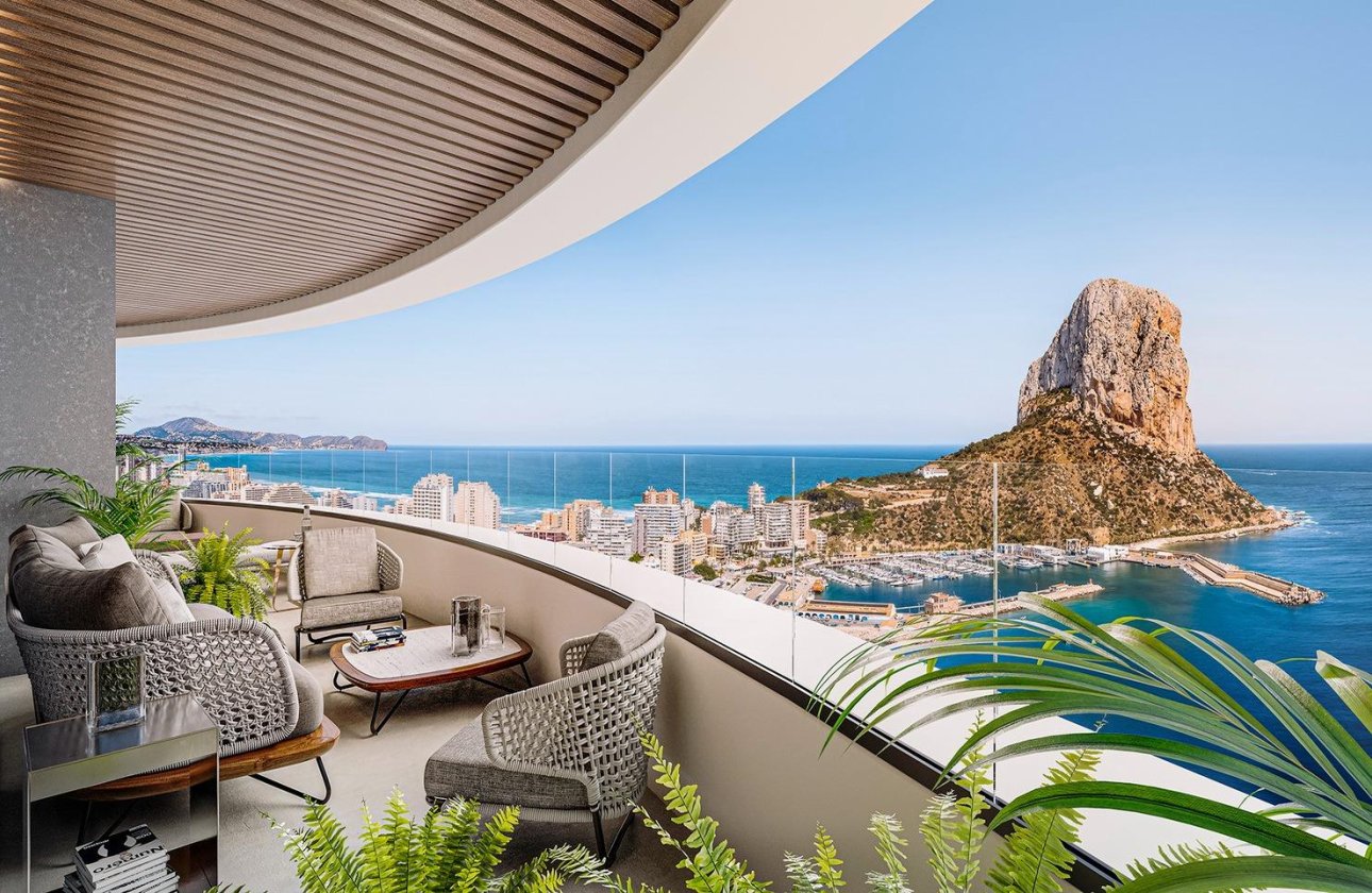 Nieuwbouw Woningen - Appartement -
Calpe - Playa Cantal Roig
