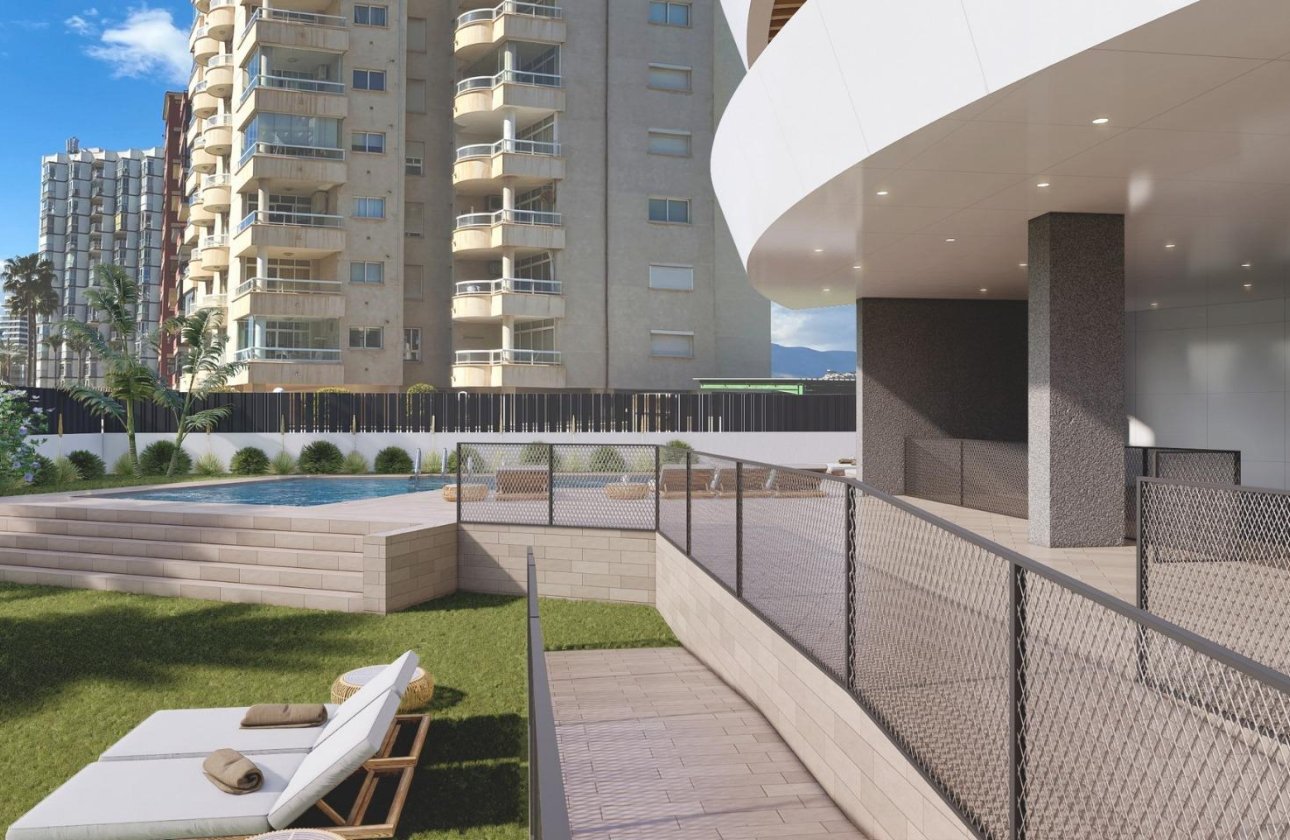 Nieuwbouw Woningen - Appartement -
Calpe - Playa Cantal Roig
