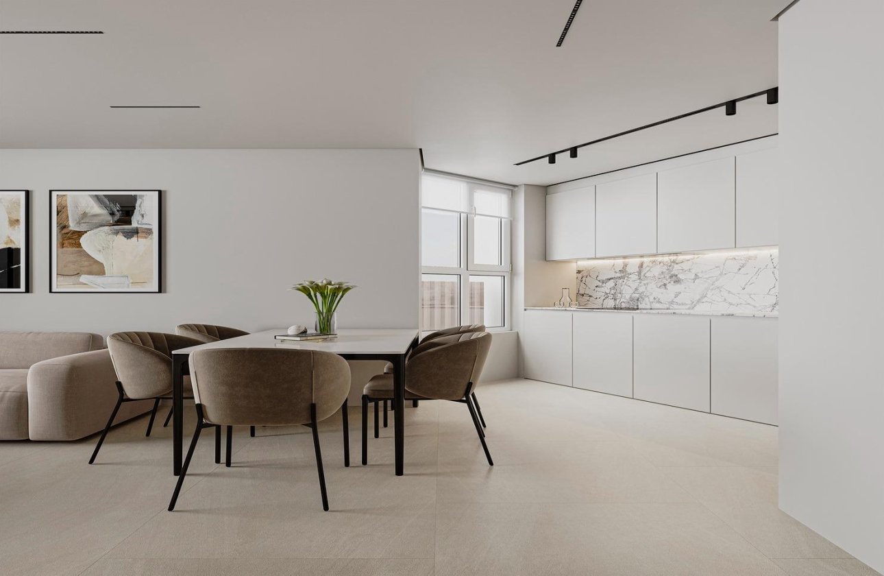 Nieuwbouw Woningen - Appartement -
Calpe - Playa Cantal Roig