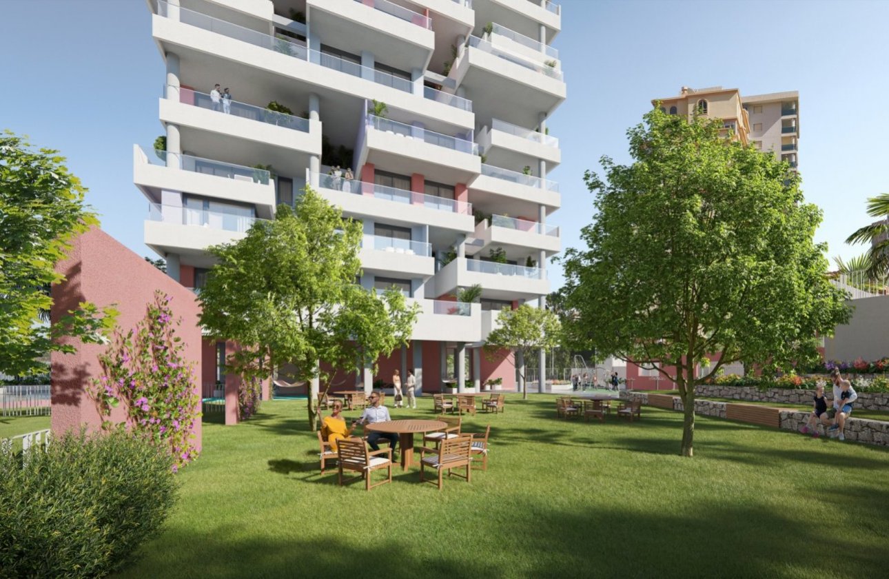 Nieuwbouw Woningen - Appartement -
Calpe - Playa del Bol