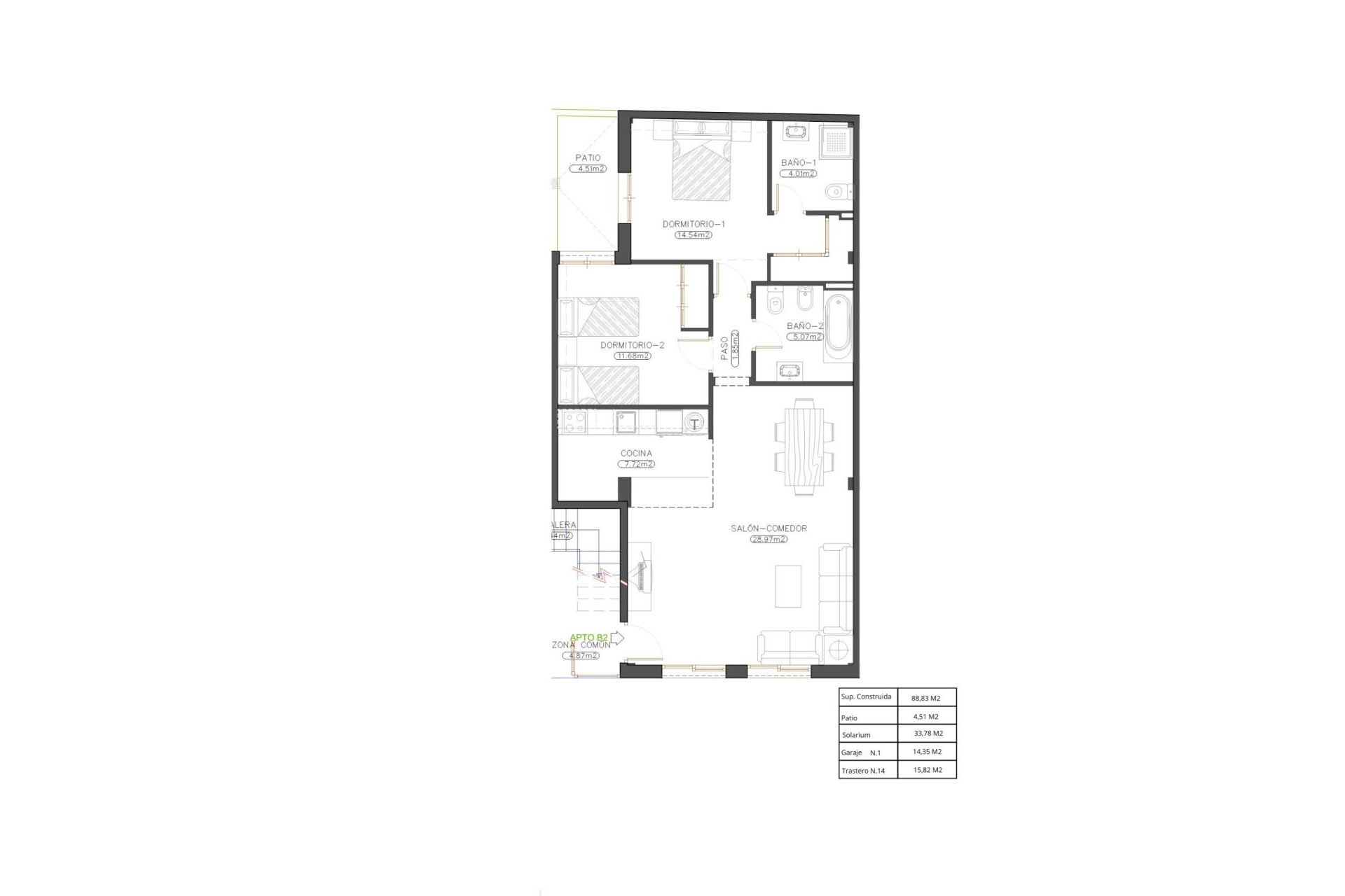Nieuwbouw Woningen - Appartement -
Cuevas Del Almanzora - Herrerias
