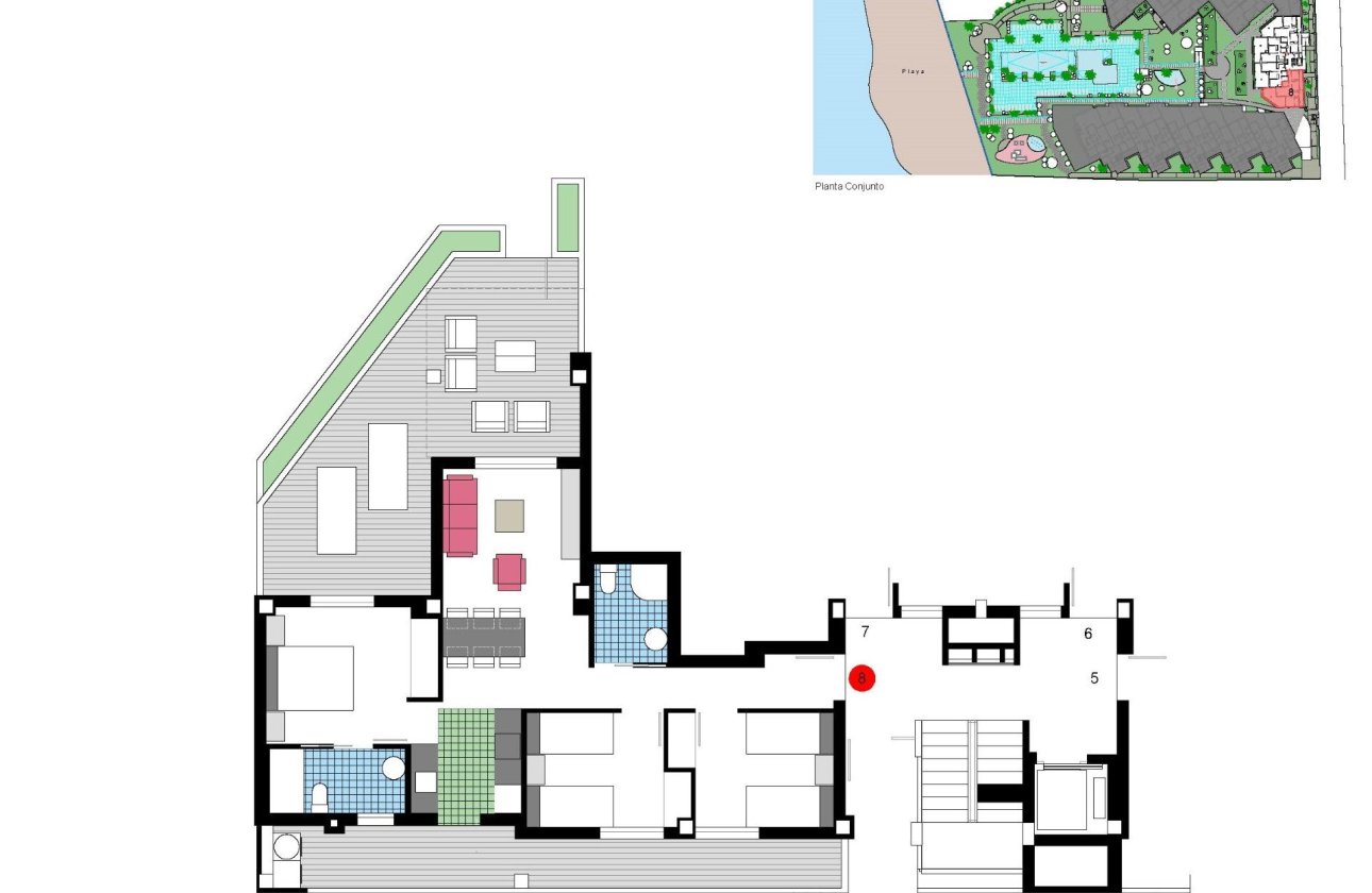 Nieuwbouw Woningen - Appartement -
Denia - L´Estanyó (Marinas)