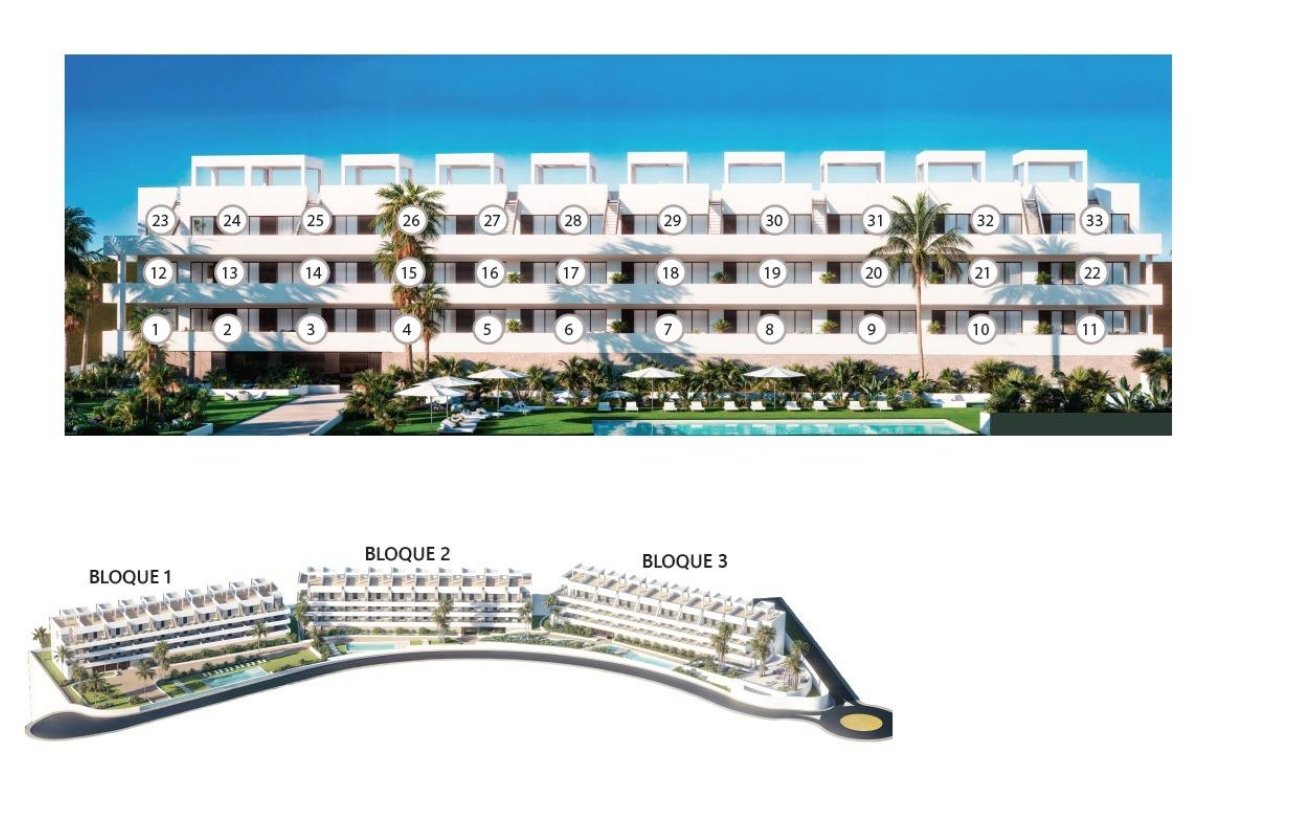 Nieuwbouw Woningen - Appartement -
Finestrat - Balcón De Finestrat