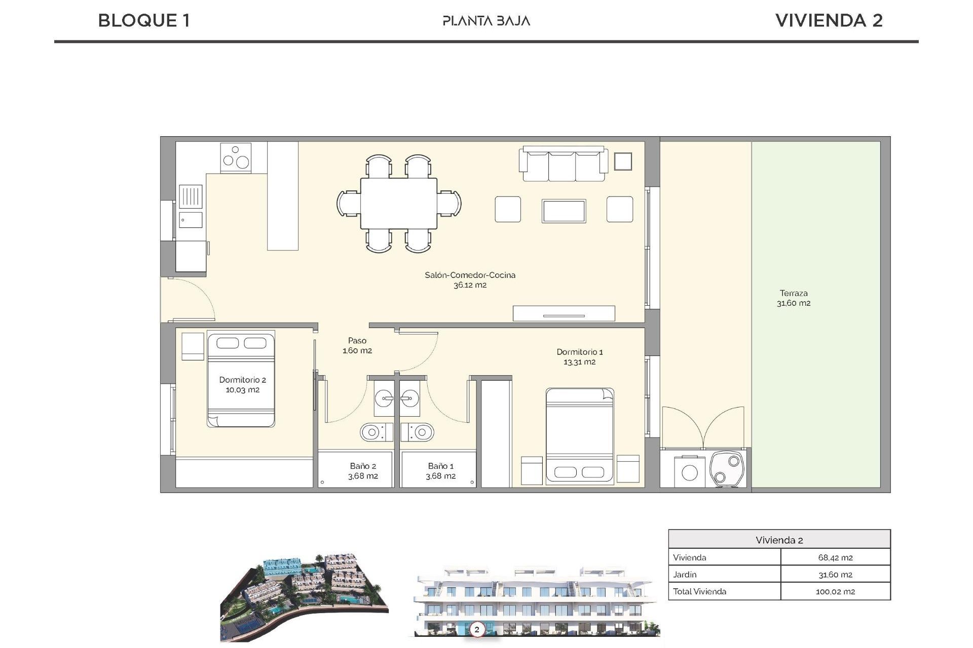 Nieuwbouw Woningen - Appartement -
Finestrat - Golf Piug Campana