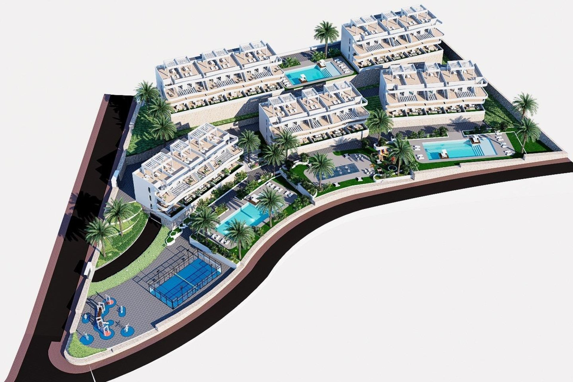 Nieuwbouw Woningen - Appartement -
Finestrat - Puig Campana Golf