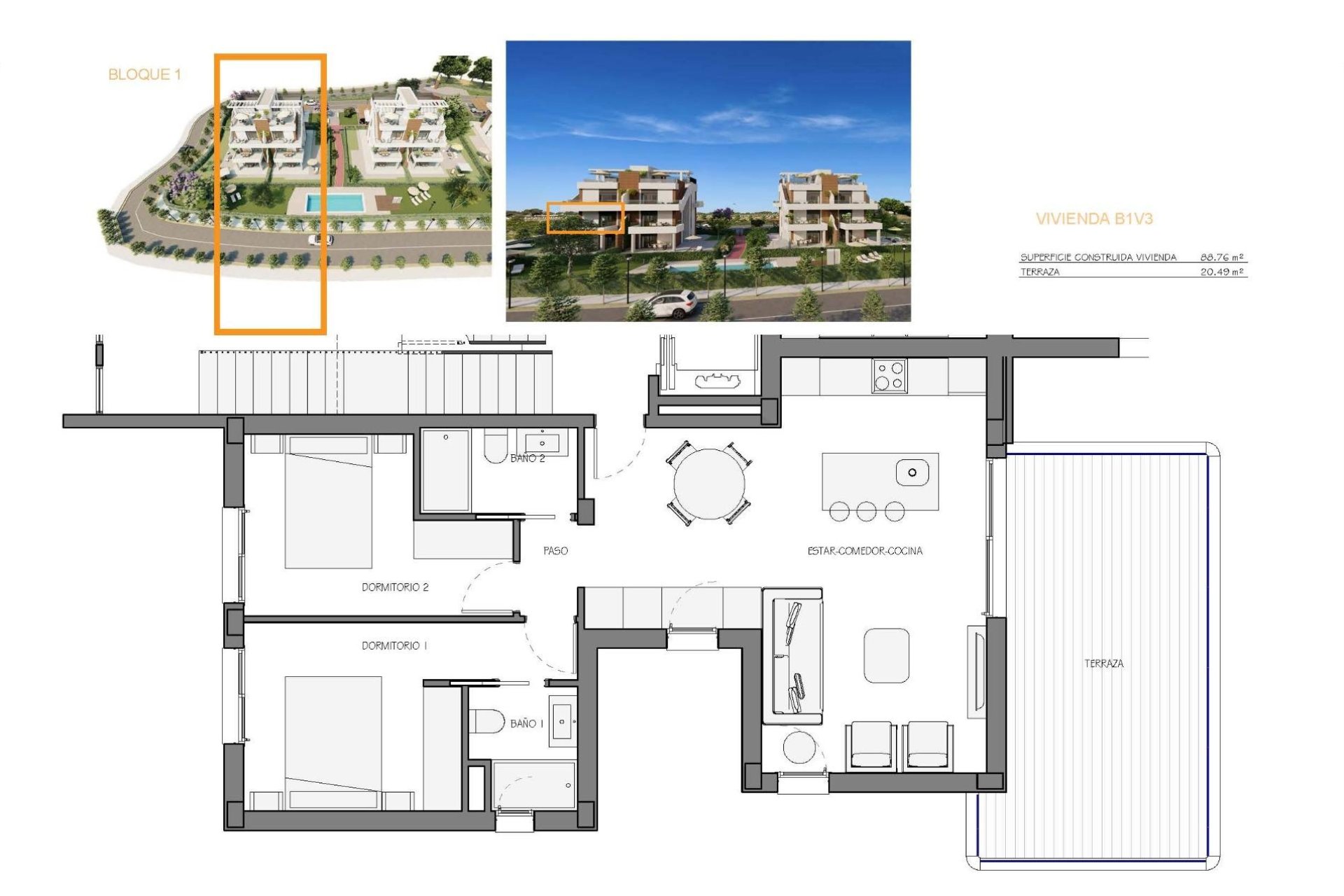 Nieuwbouw Woningen - Appartement -
Fuente Álamo - Hacienda del Alamo