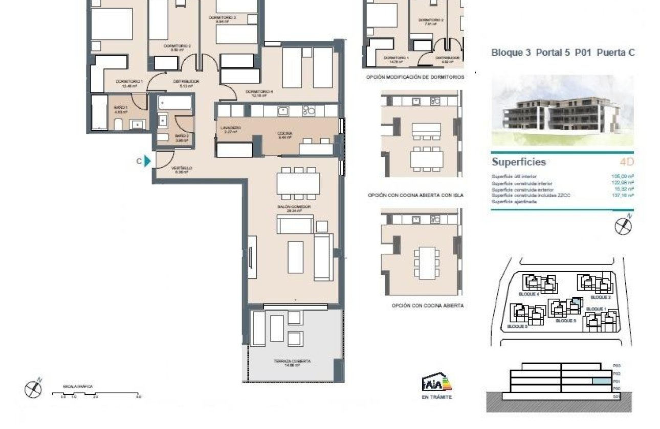 Nieuwbouw Woningen - Appartement -
Godella - Campolivar