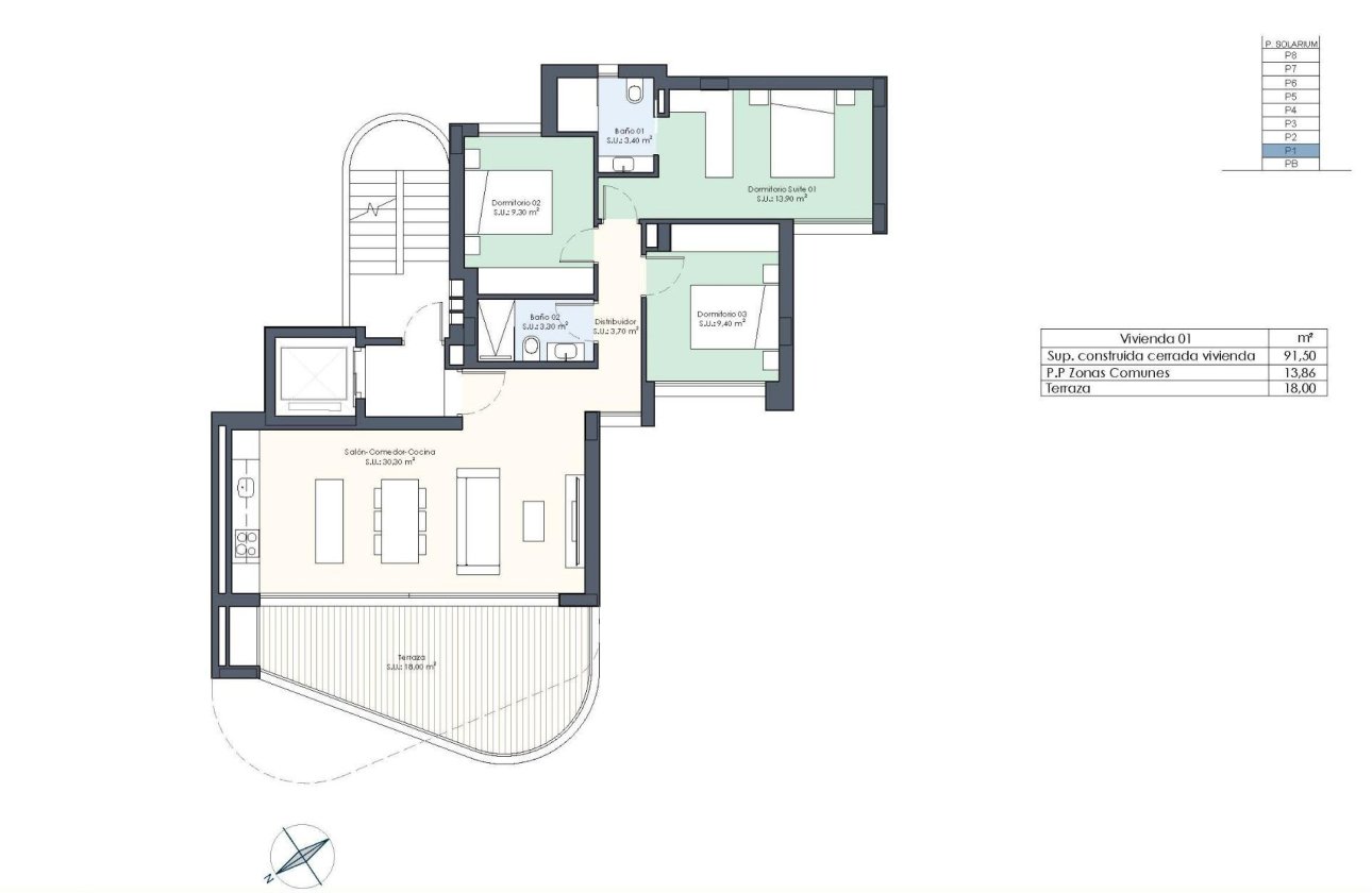 Nieuwbouw Woningen - Appartement -
Guardamar del Segura - Avenida del Puerto