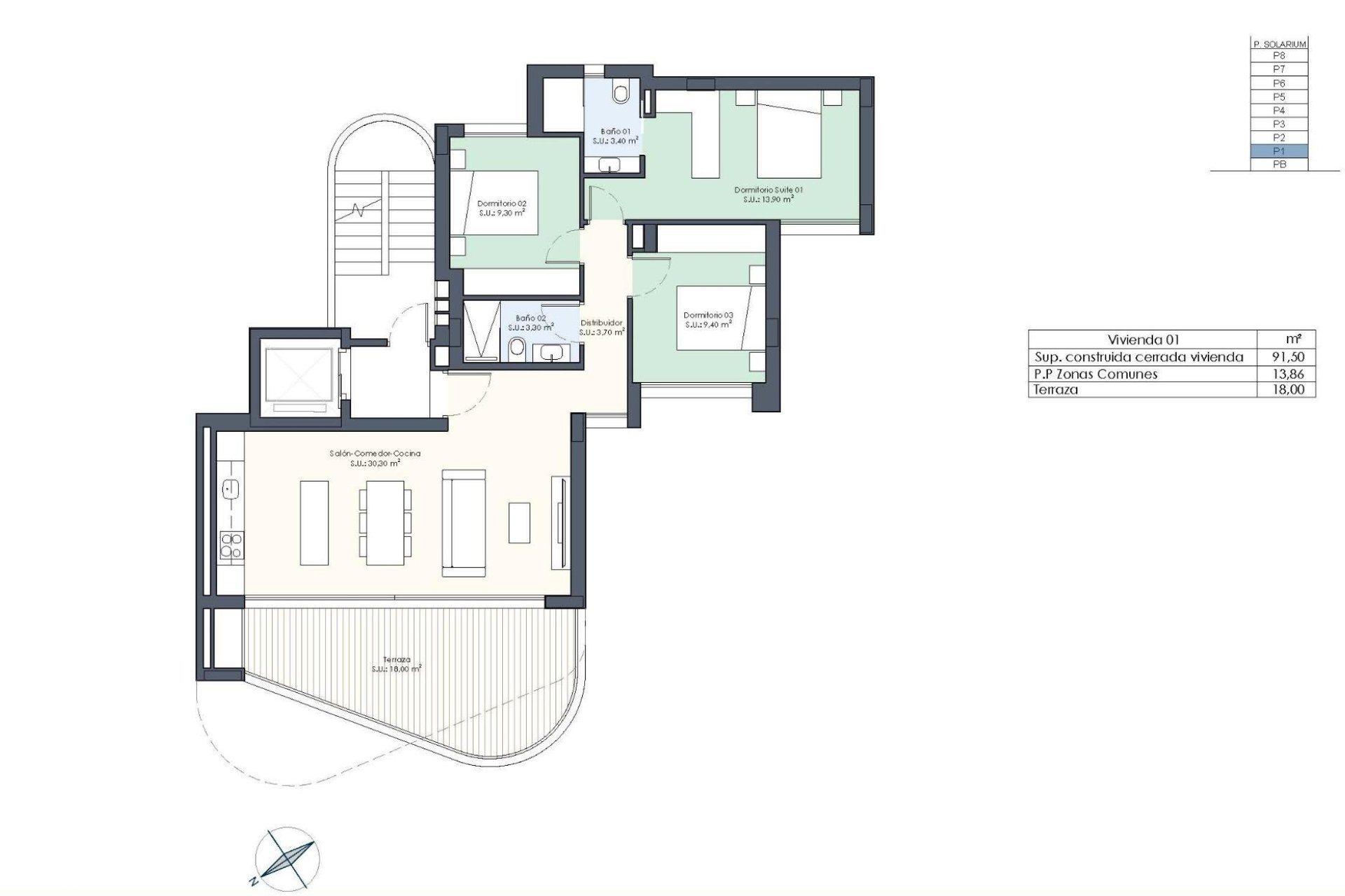 Nieuwbouw Woningen - Appartement -
Guardamar del Segura - Avenida del Puerto