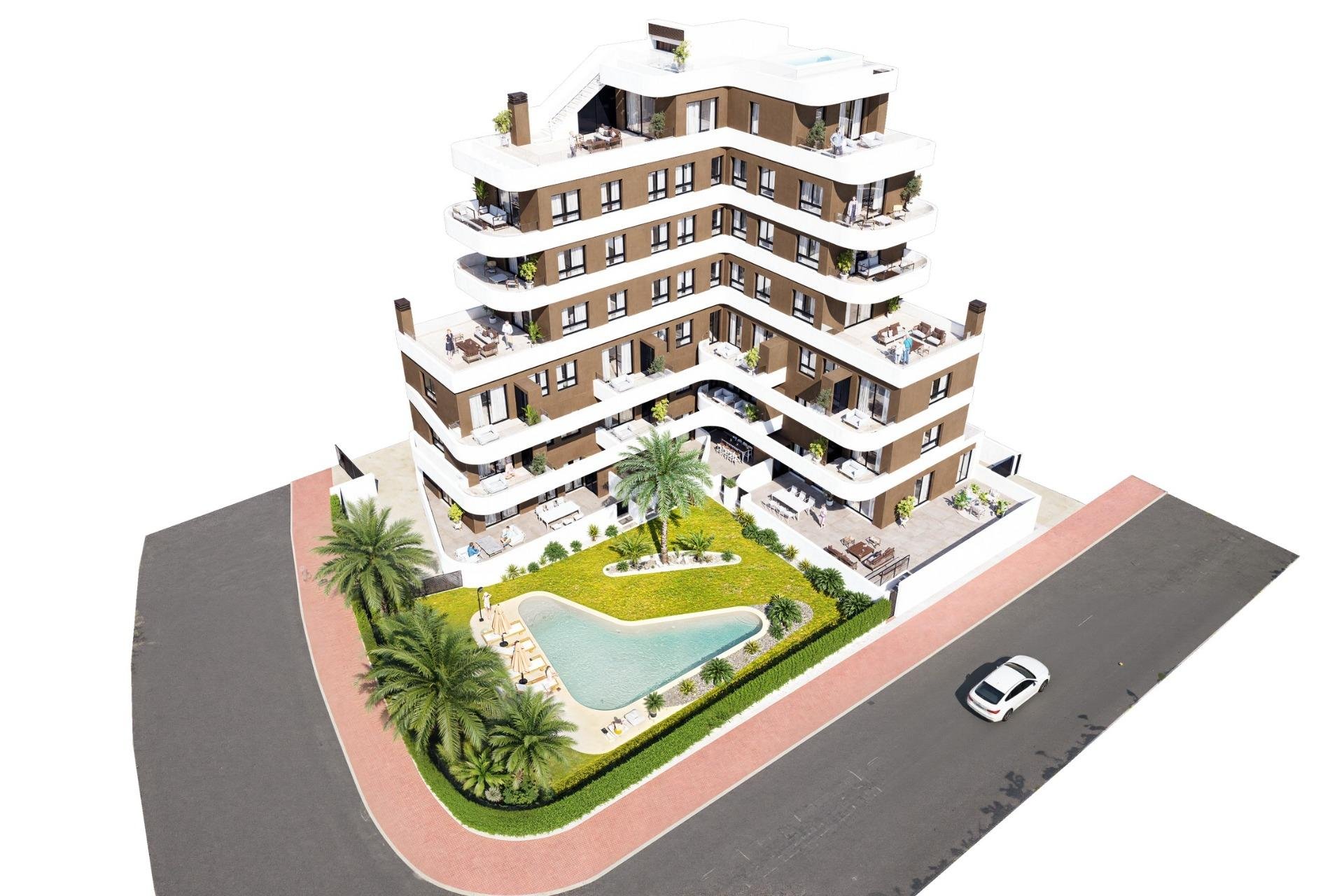 Nieuwbouw Woningen - Appartement -
Guardamar del Segura - Camino del Puerto