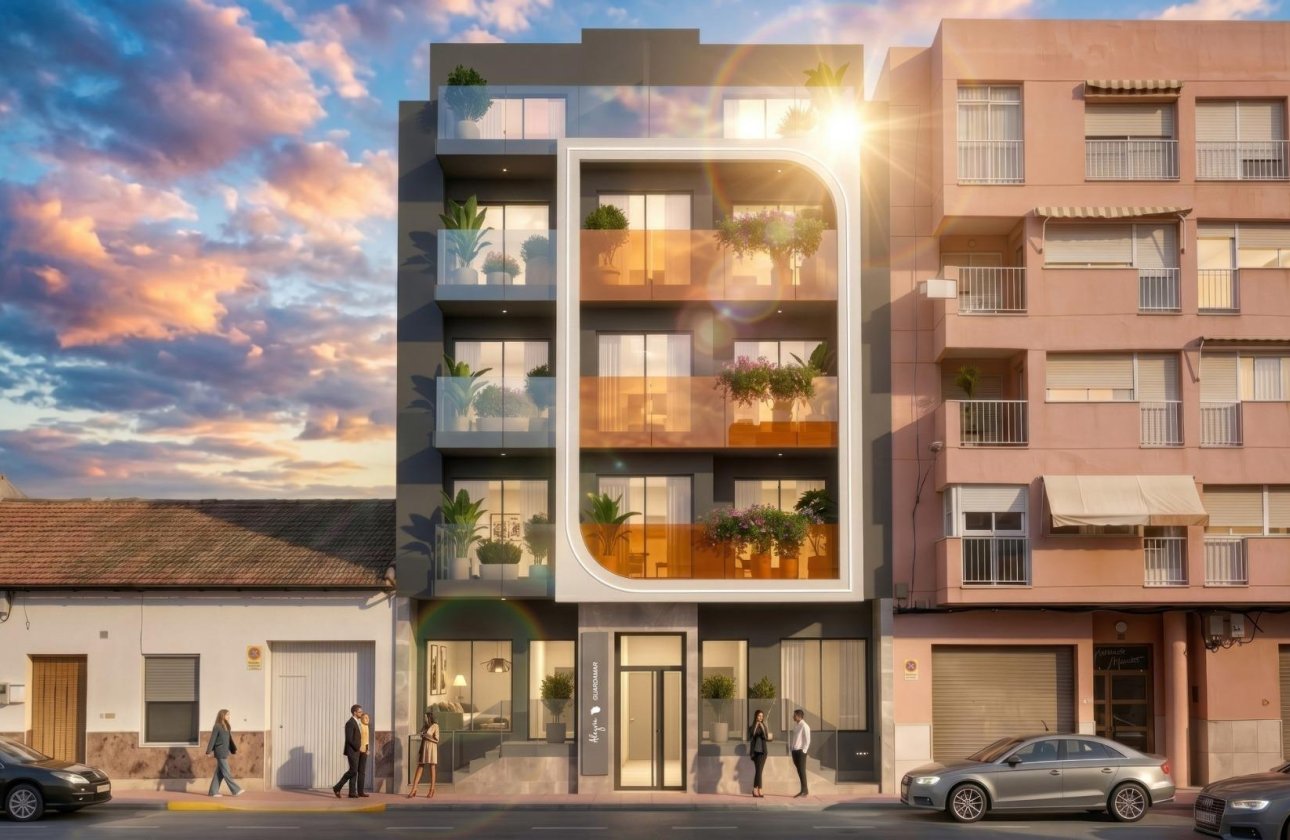 Nieuwbouw Woningen - Appartement -
Guardamar del Segura - Centro