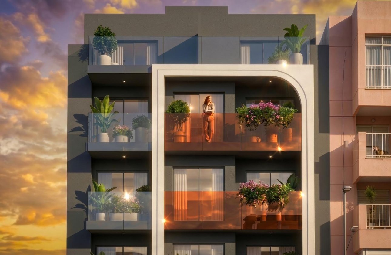 Nieuwbouw Woningen - Appartement -
Guardamar del Segura - Centro