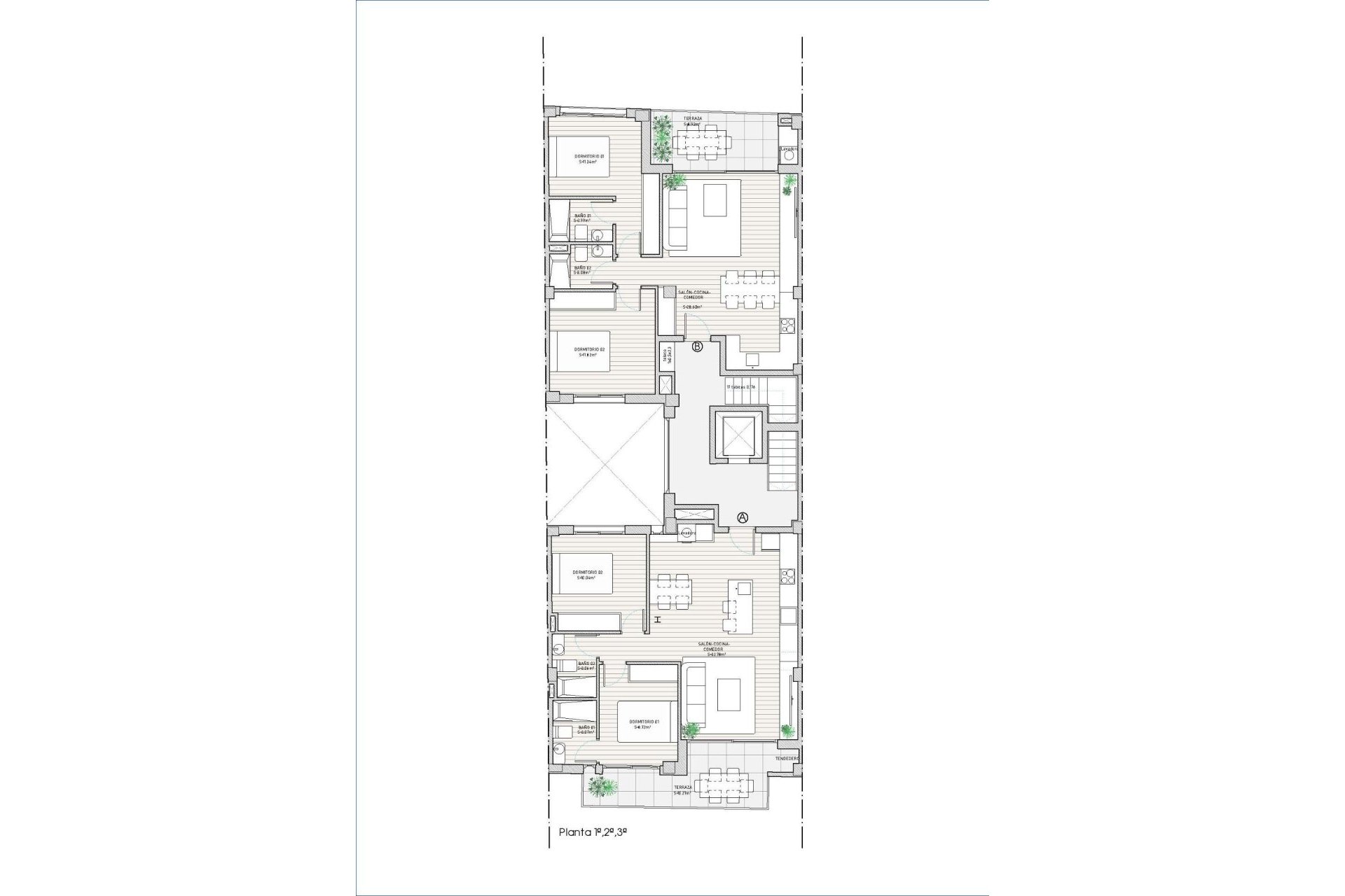 Nieuwbouw Woningen - Appartement -
Guardamar del Segura - Centro
