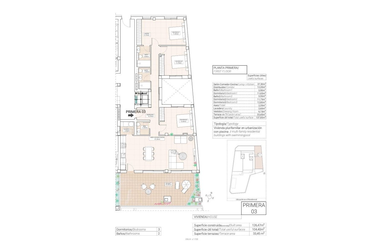 Nieuwbouw Woningen - Appartement -
Hondón de las Nieves - Pueblo