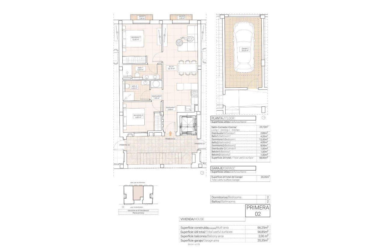 Nieuwbouw Woningen - Appartement -
Hondón de las Nieves - Pueblo