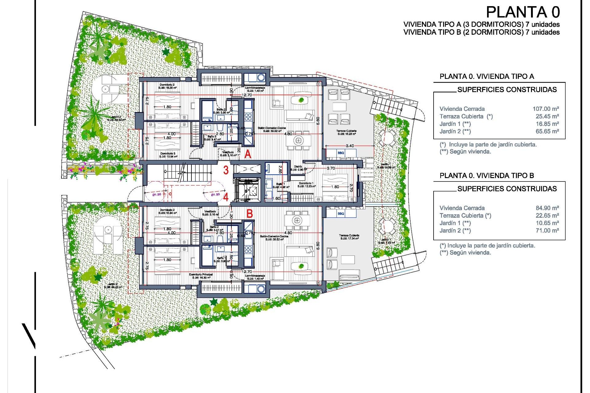 Nieuwbouw Woningen - Appartement -
La Manga Club - Las Orquídeas