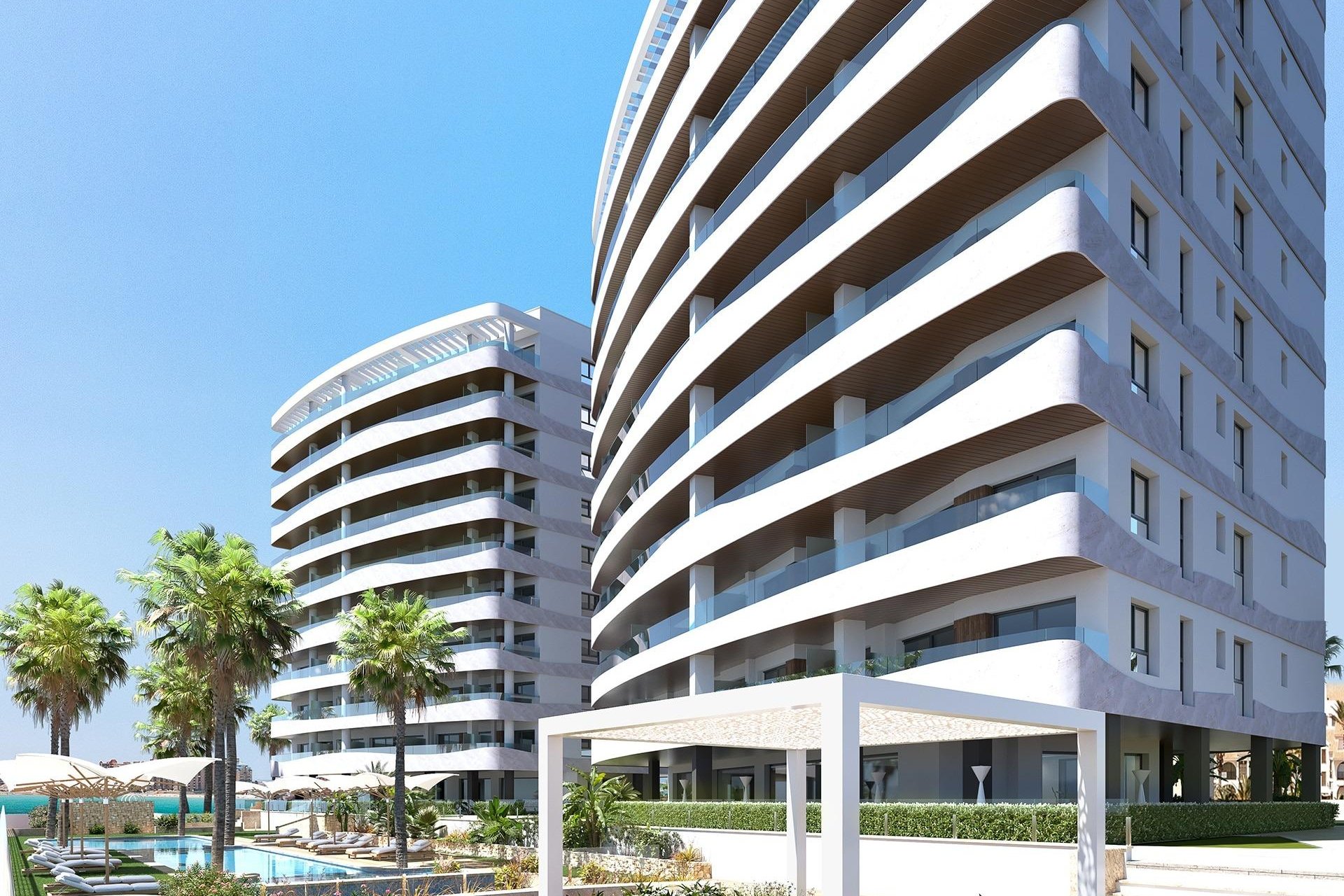 Nieuwbouw Woningen - Appartement -
La Manga del Mar Menor - 1ª Linea Del Mar Mediterraneo