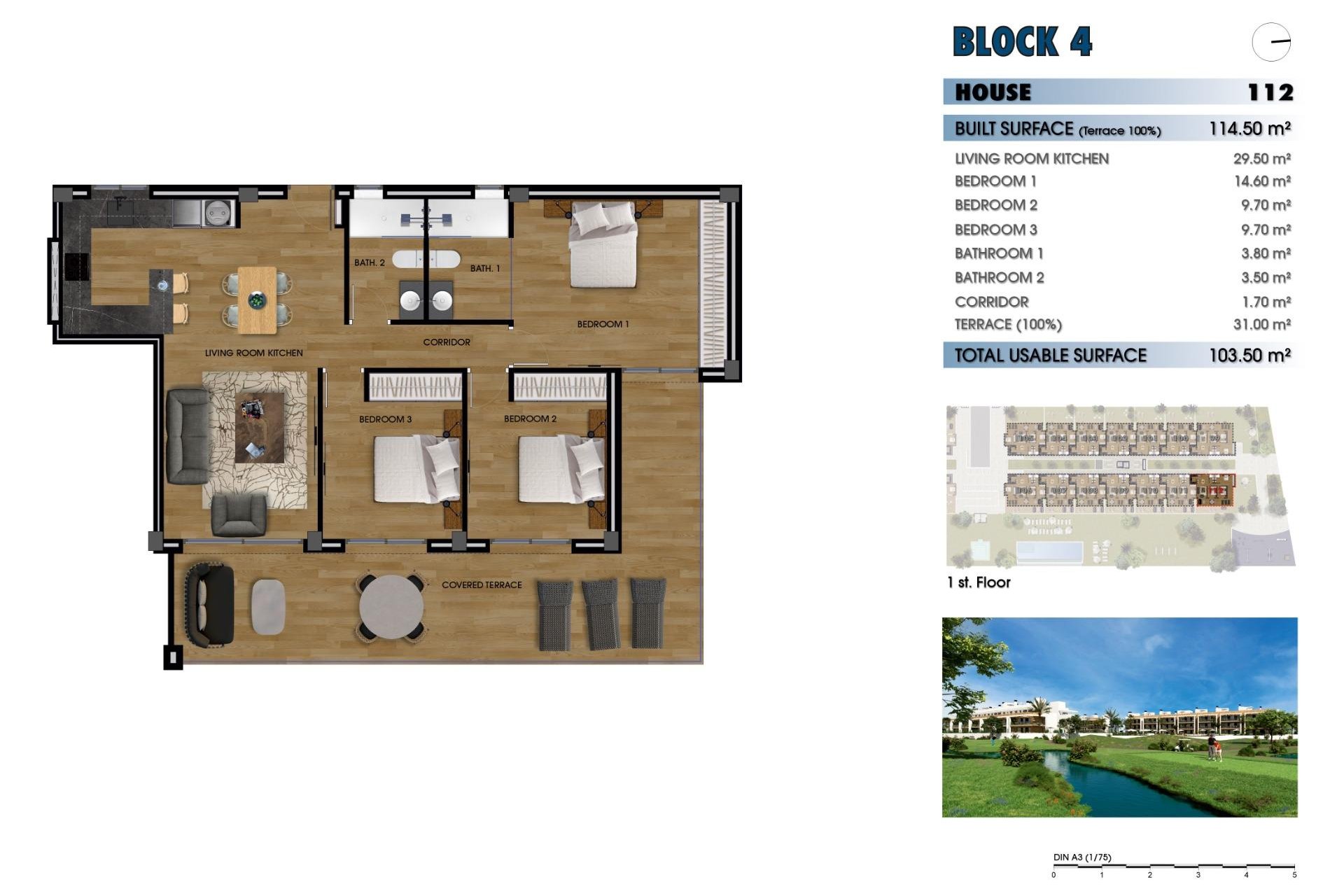 Nieuwbouw Woningen - Appartement -
Los Alcazares - La Serena Golf