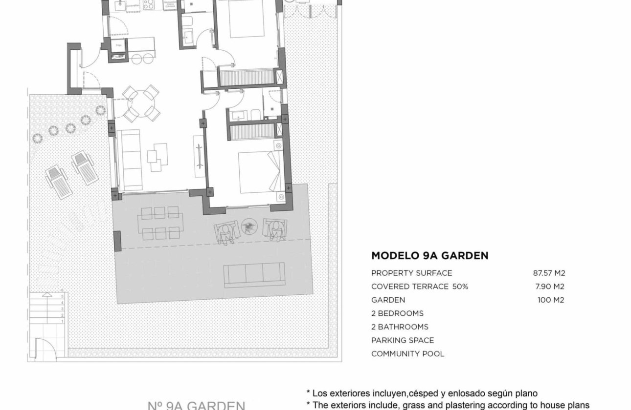 Nieuwbouw Woningen - Appartement -
Los Alcazares - Parque Diana
