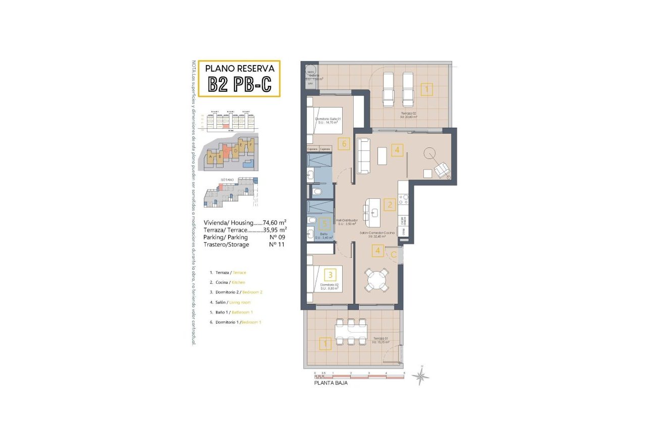 Nieuwbouw Woningen - Appartement -
Los Alcazares - Serena Golf
