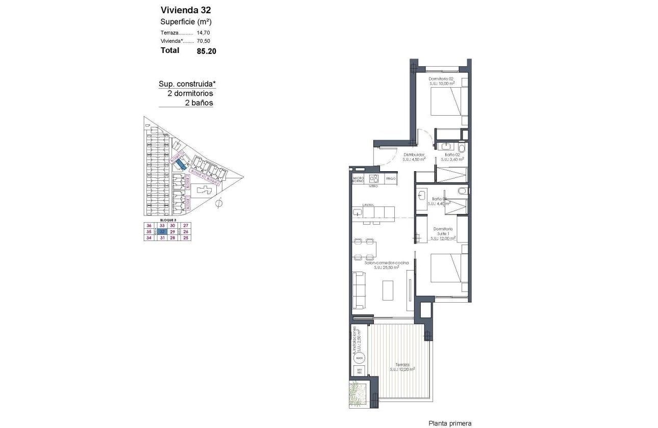Nieuwbouw Woningen - Appartement -
Los Alcazares - Serena Golf