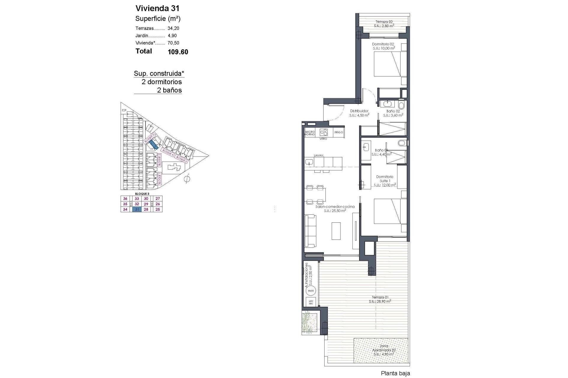 Nieuwbouw Woningen - Appartement -
Los Alcazares - Serena Golf