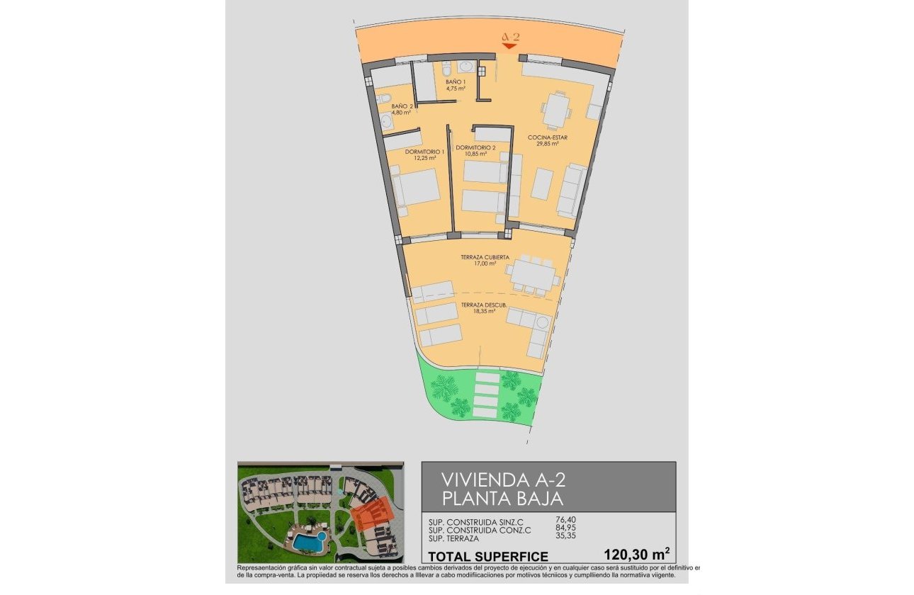 Nieuwbouw Woningen - Appartement -
Los Alcazares - Serena Golf