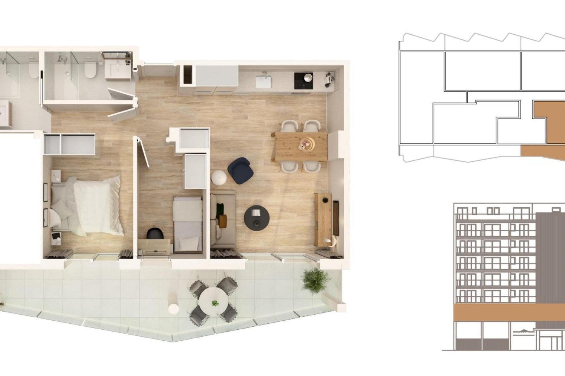 Nieuwbouw Woningen - Appartement -
Moncofa - Playa de Moncofa