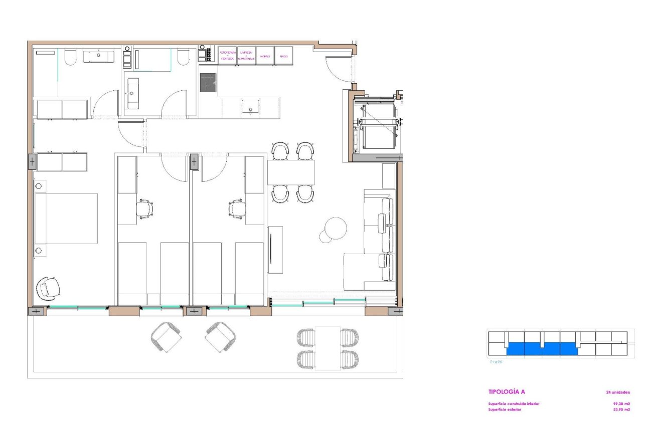 Nieuwbouw Woningen - Appartement -
Moncofa - Playa de Moncofa