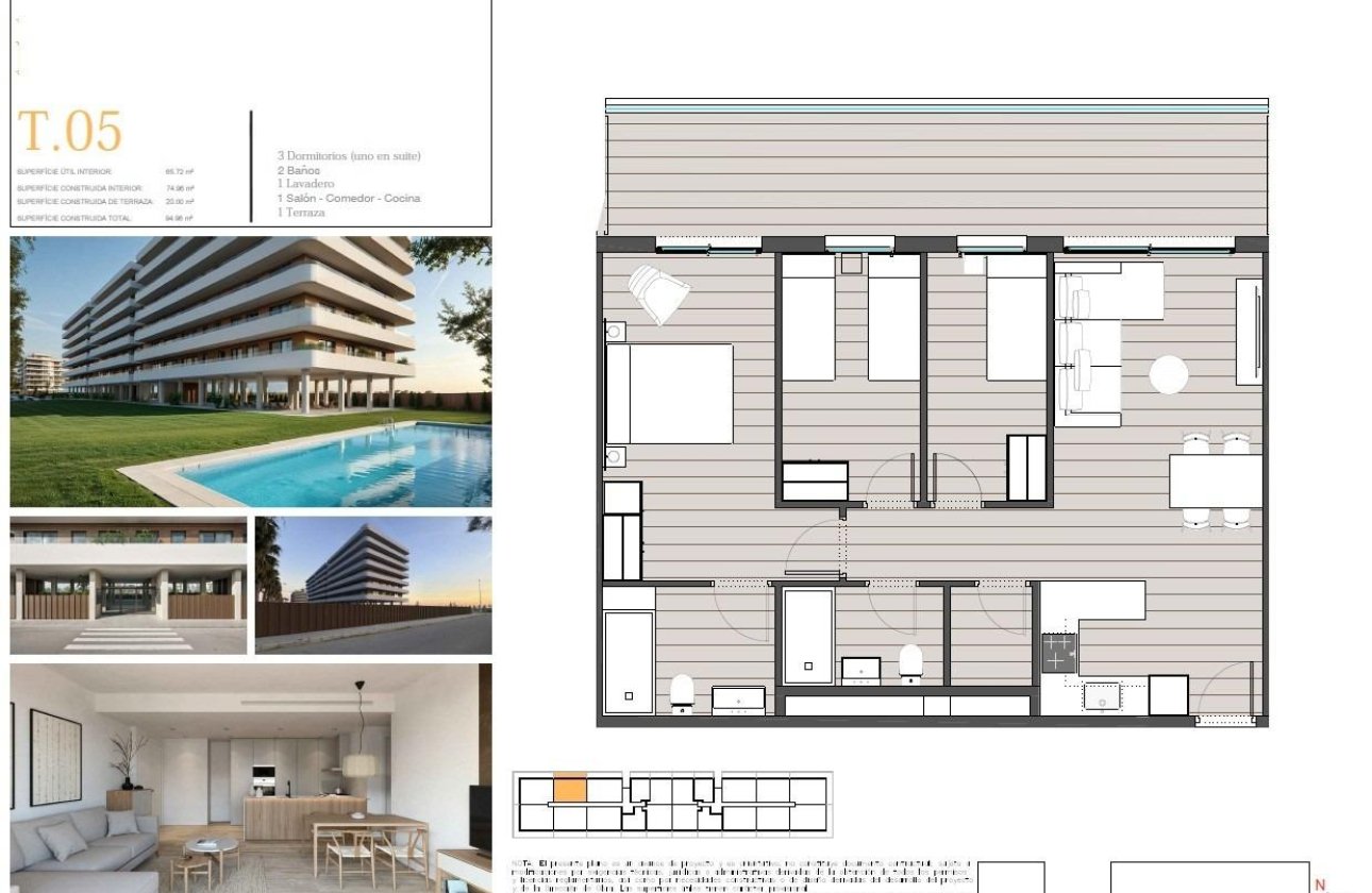 Nieuwbouw Woningen - Appartement -
Moncofa - Playa de Moncofa