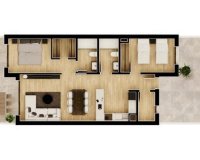 Nieuwbouw Woningen - Appartement -
Monforte del Cid - Alenda Golf