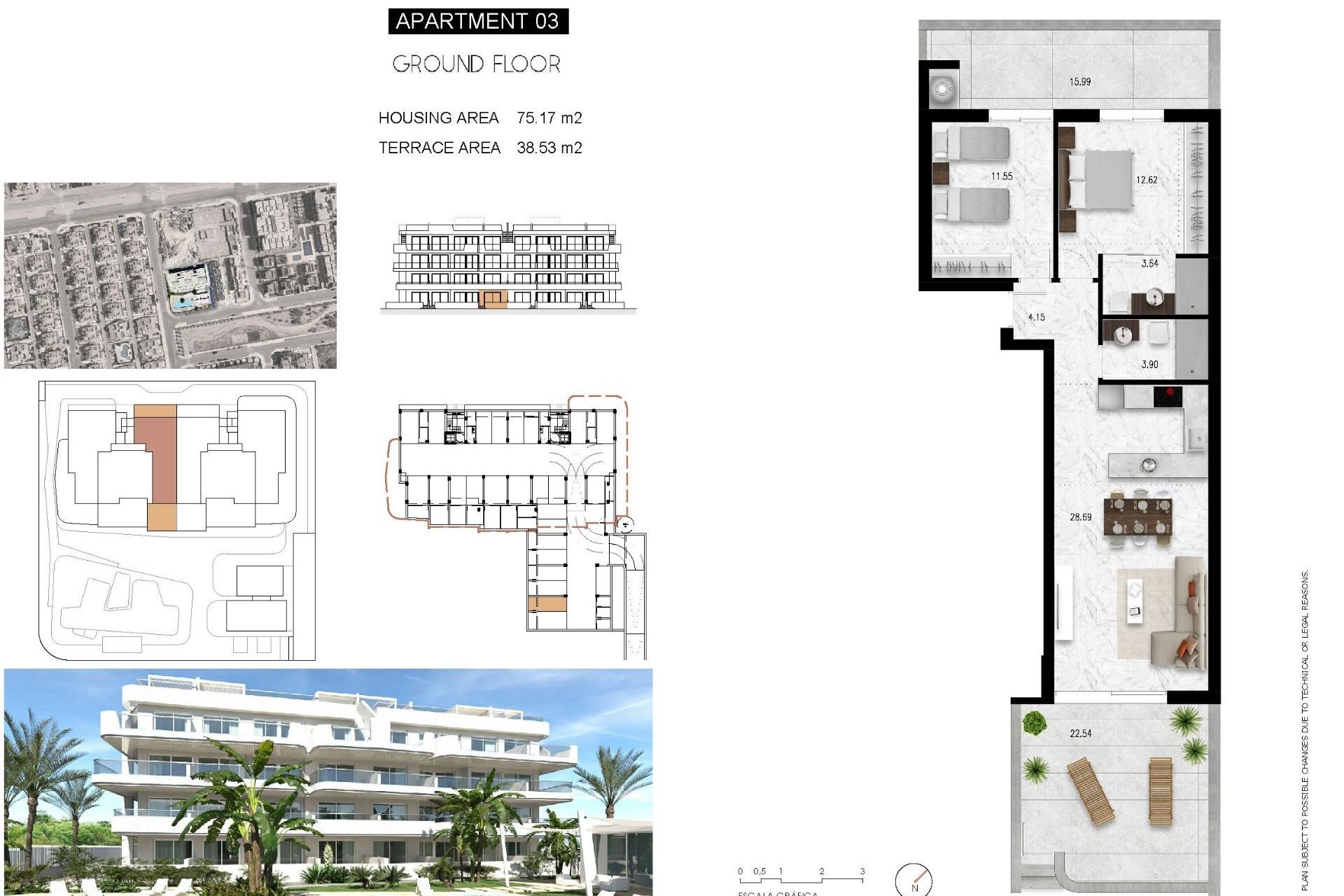 Nieuwbouw Woningen - Appartement -
Orihuela Costa - Lomas de Cabo Roig