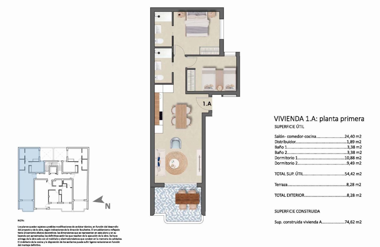 Nieuwbouw Woningen - Appartement -
Pilar de la Horadada - Torre De La Horadada