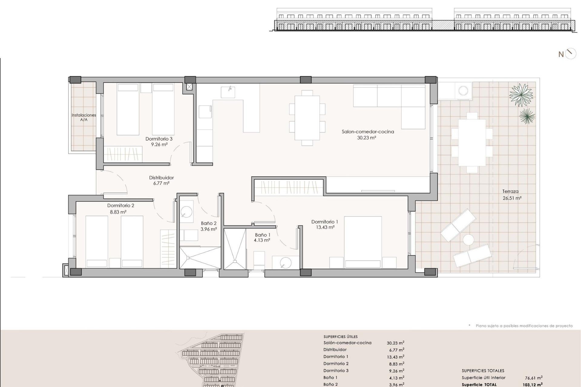 Nieuwbouw Woningen - Appartement -
Pulpi - Aguilón Golf