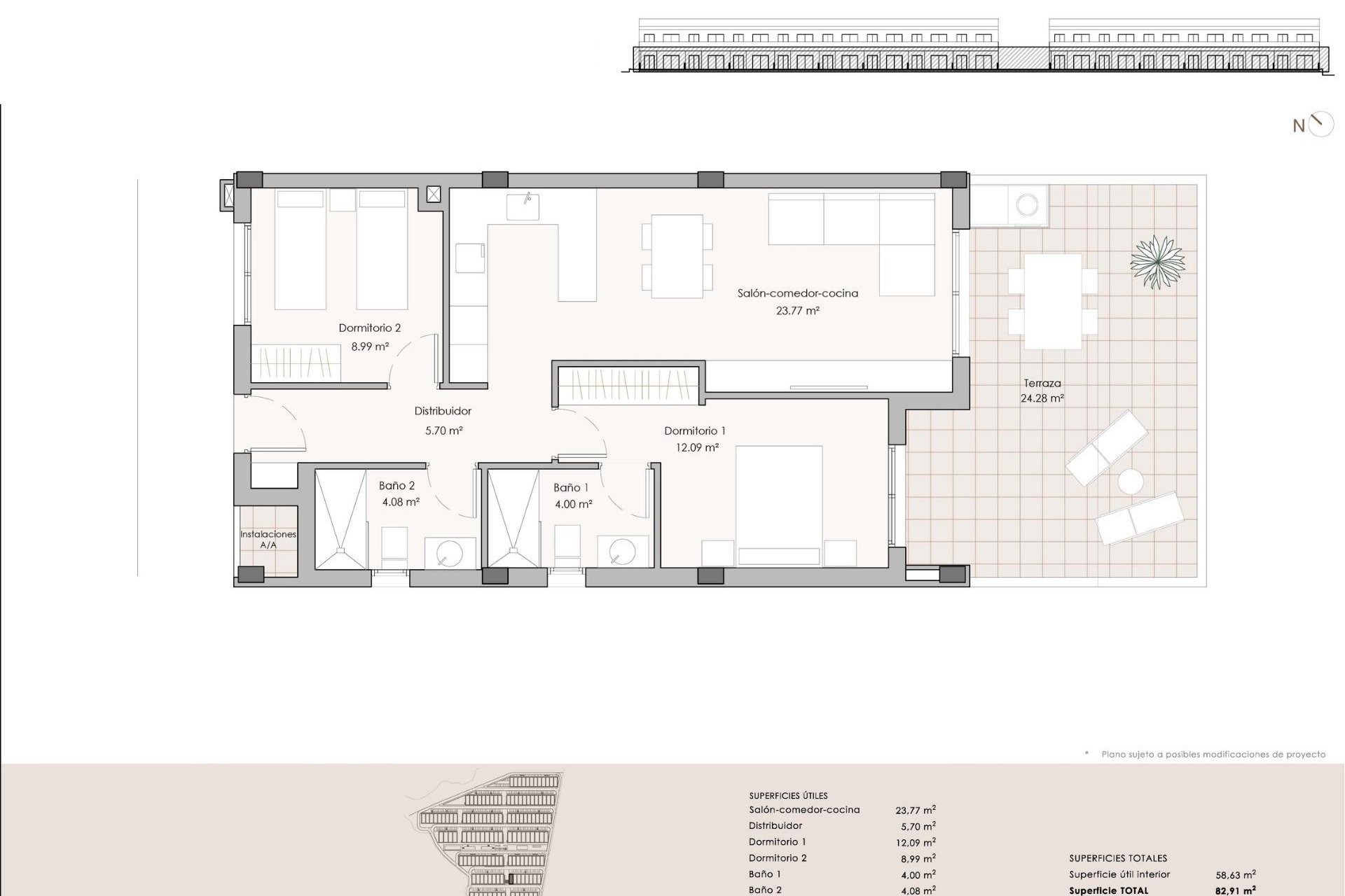 Nieuwbouw Woningen - Appartement -
Pulpi - Aguilón Golf