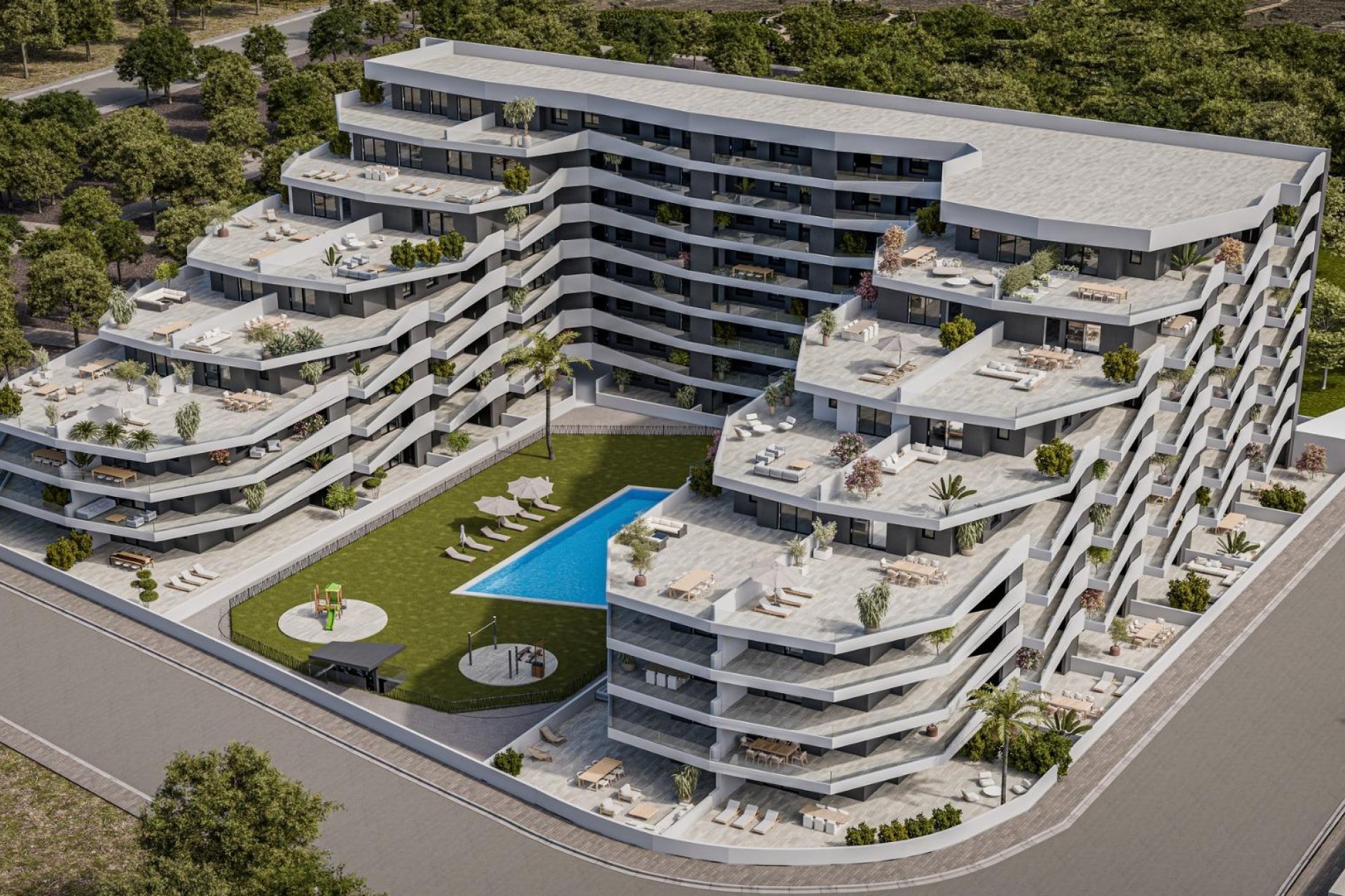 Nieuwbouw Woningen - Appartement -
San Miguel de Salinas - Pueblo