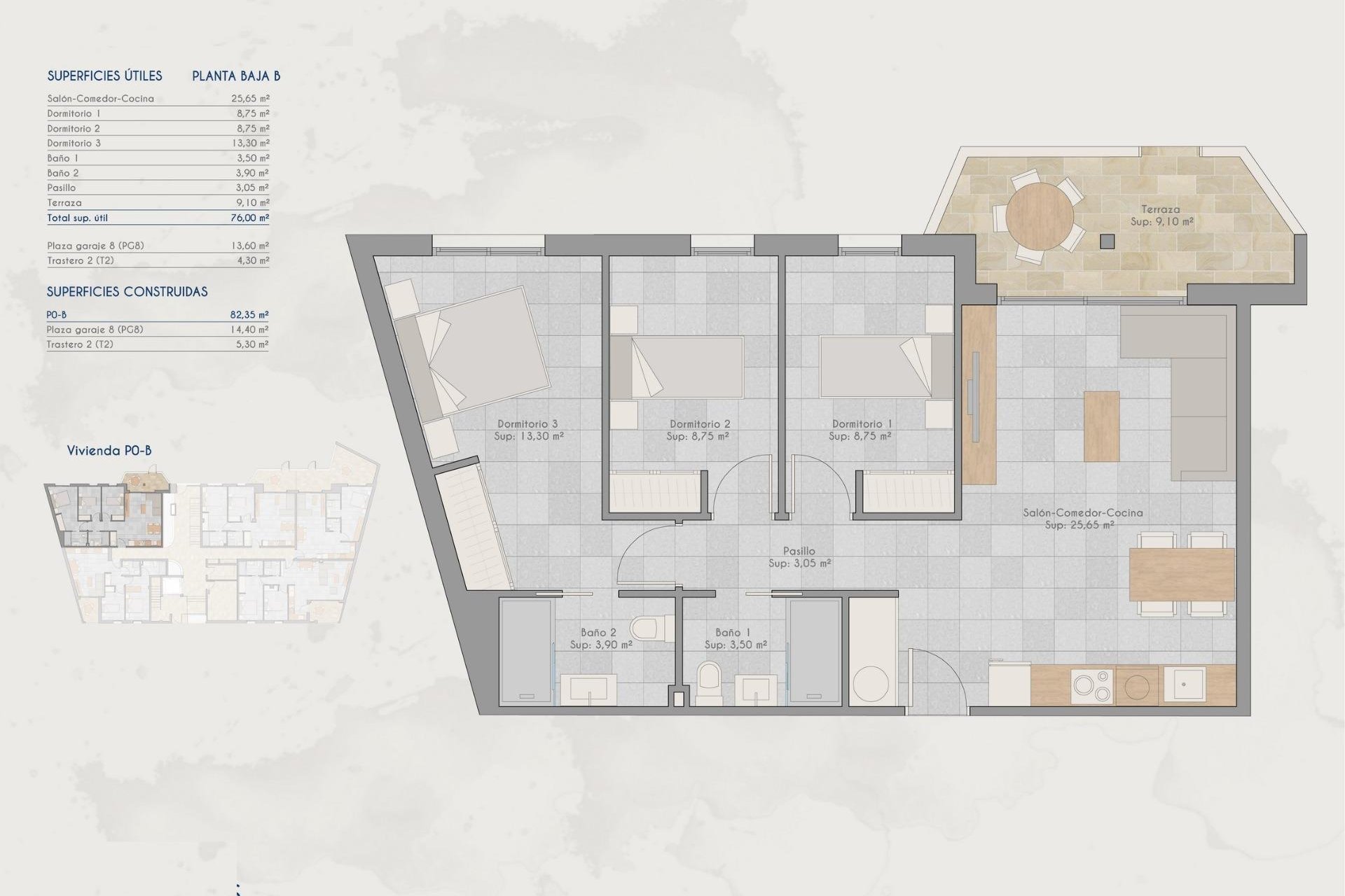 Nieuwbouw Woningen - Appartement -
San Pedro del Pinatar - Lo Pagan