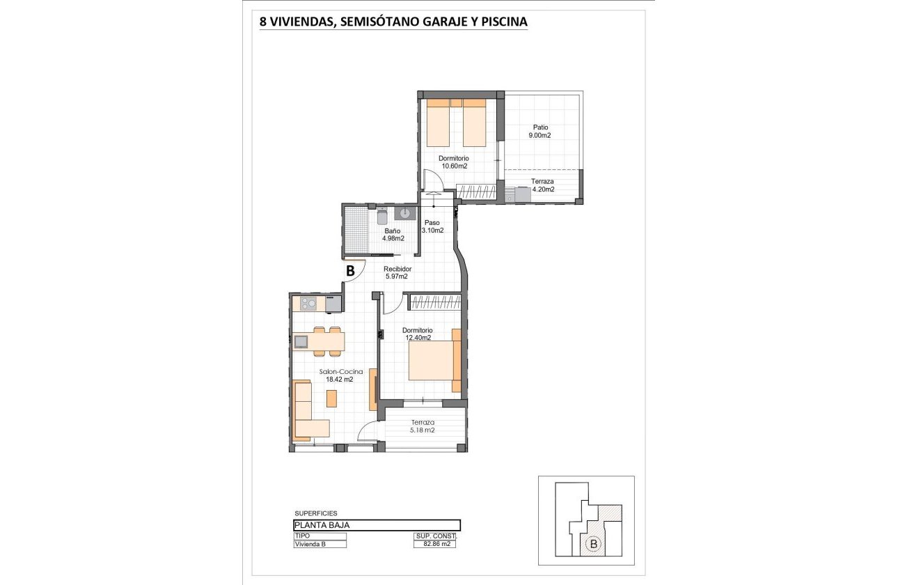 Nieuwbouw Woningen - Appartement -
San Pedro del Pinatar - Lo Pagan