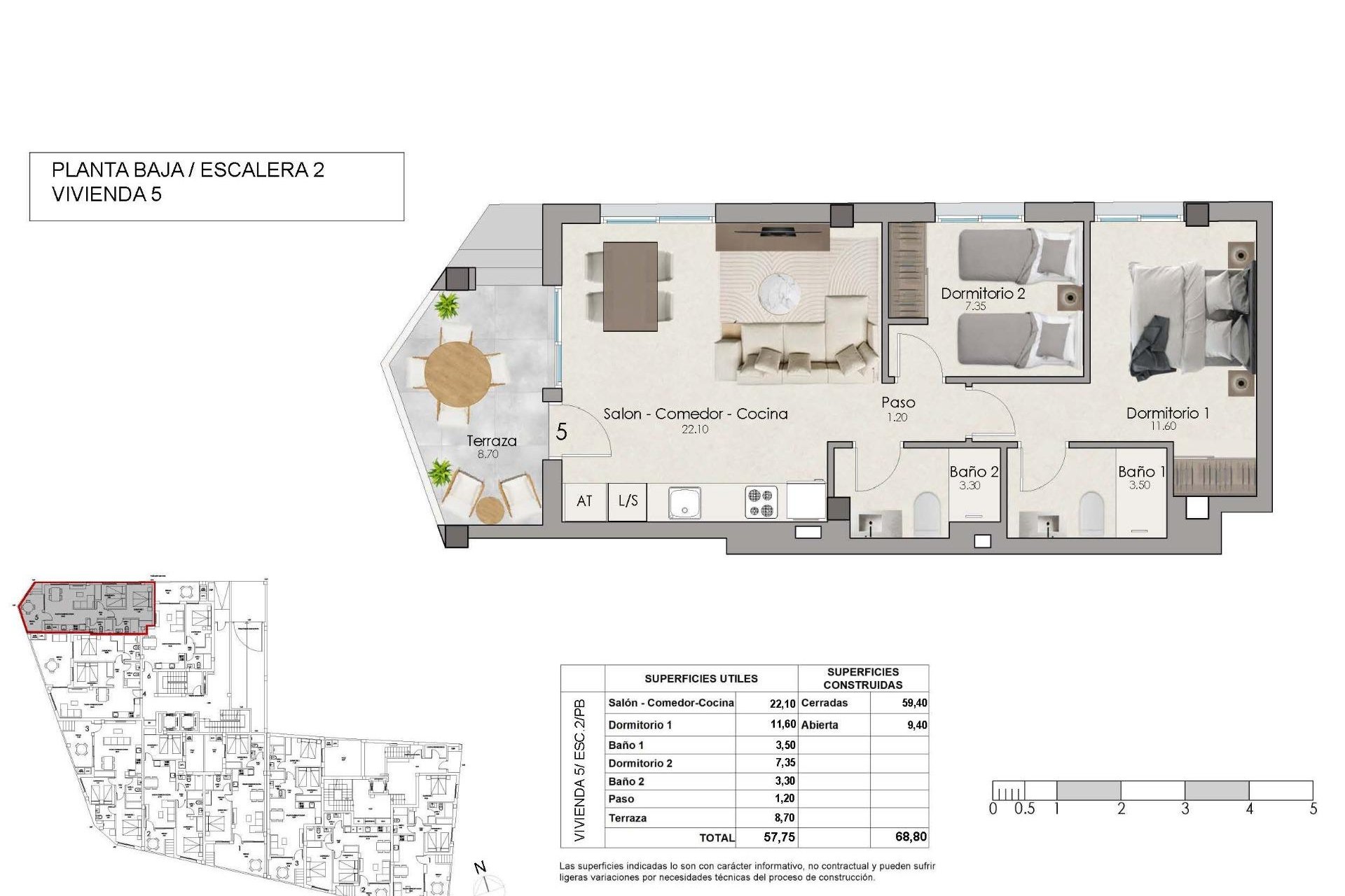 Nieuwbouw Woningen - Appartement -
Santa Pola - Estacion de autobuses