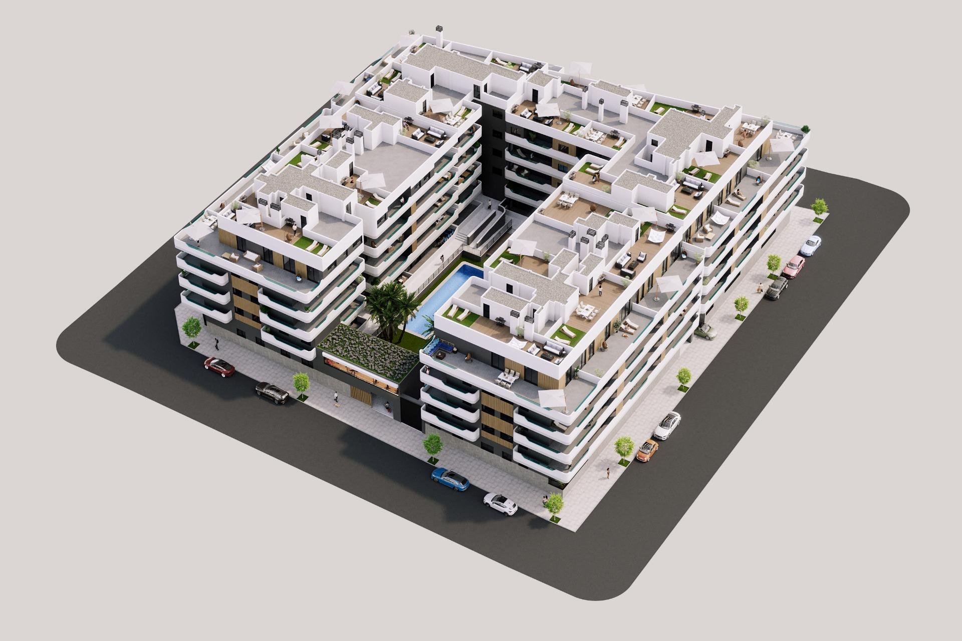 Nieuwbouw Woningen - Appartement -
Santa Pola - Estacion de autobuses