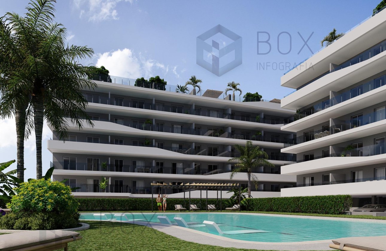 Nieuwbouw Woningen - Appartement -
Santa Pola - Playa Tamarit