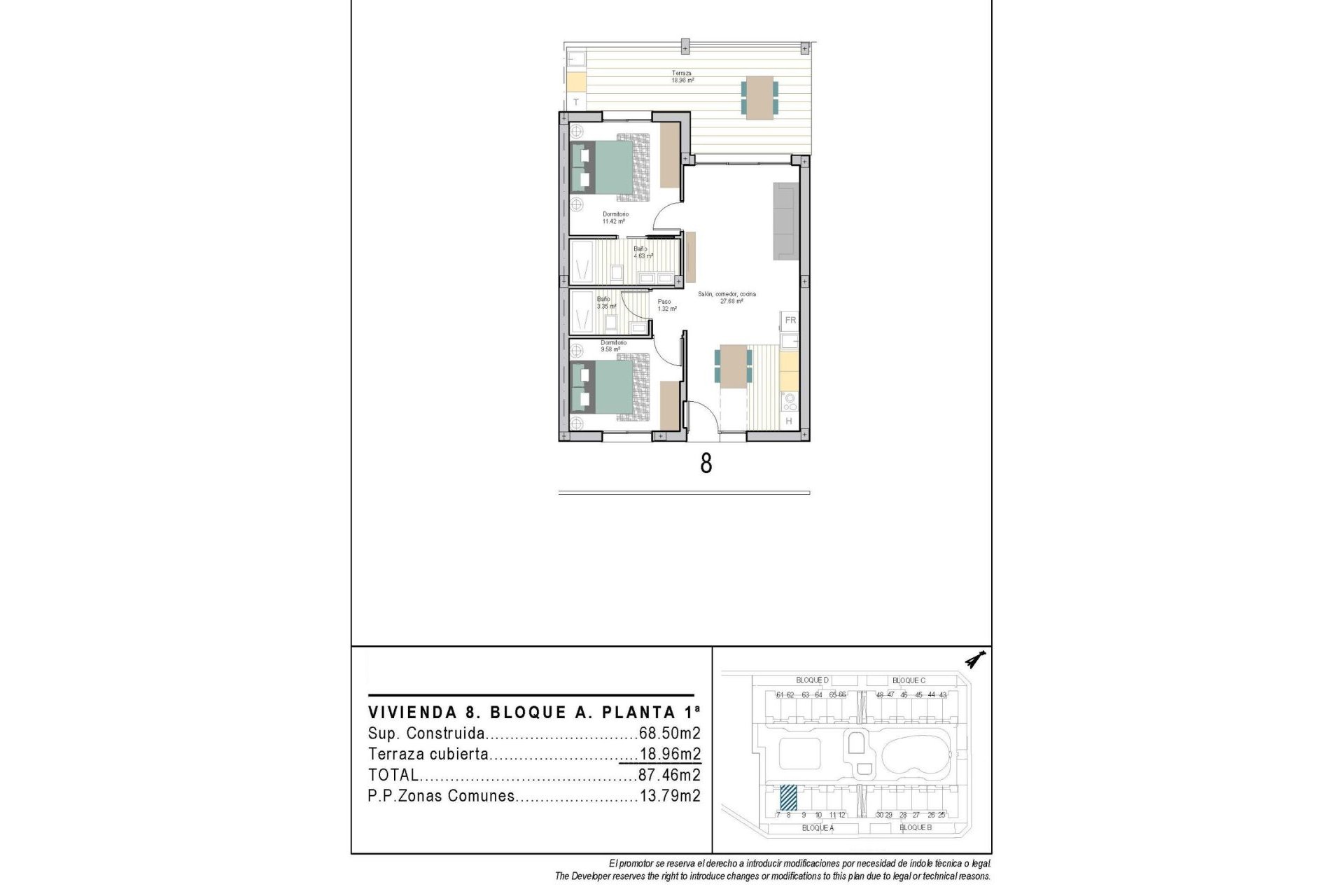 Nieuwbouw Woningen - Appartement -
Torre Pacheco - San Cayetano