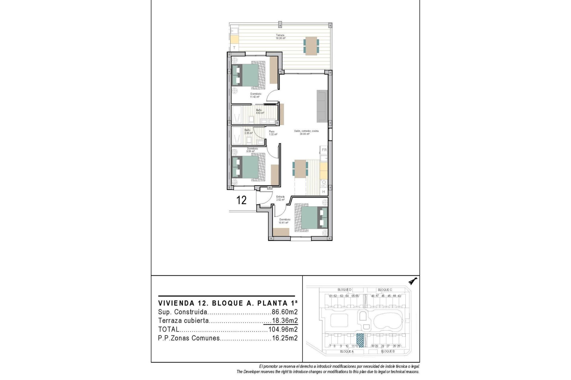 Nieuwbouw Woningen - Appartement -
Torre Pacheco - San Cayetano