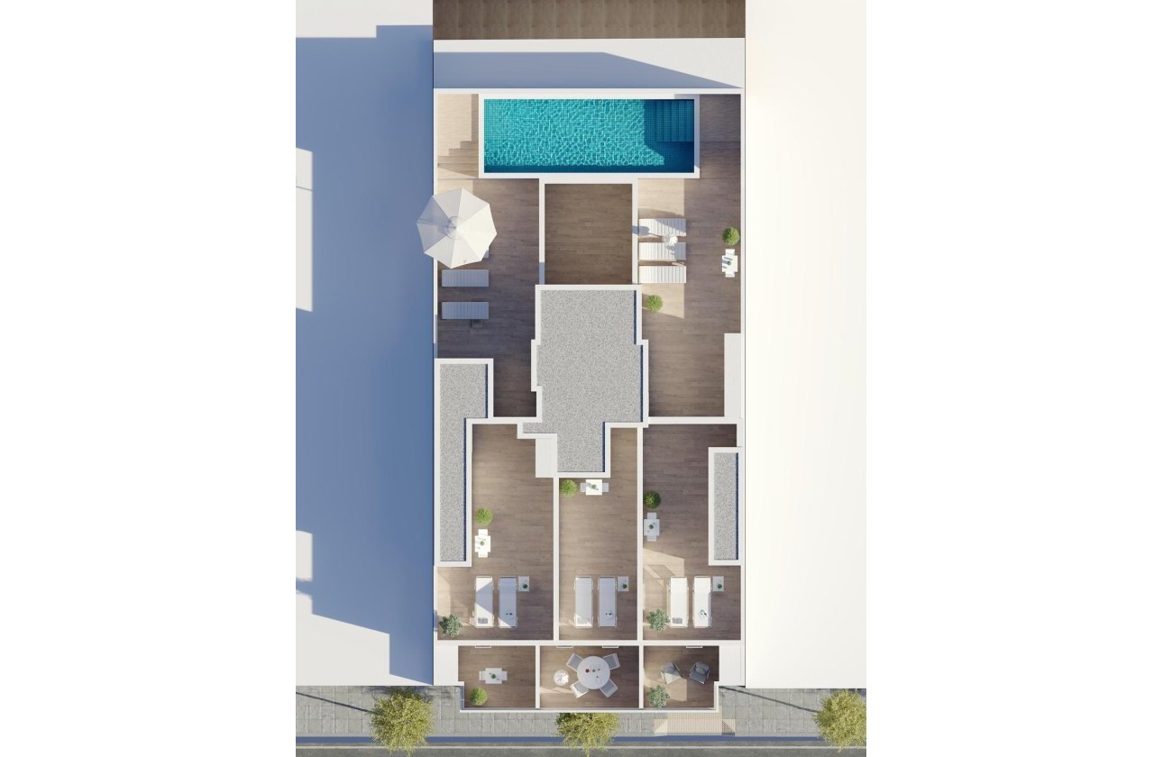 Nieuwbouw Woningen - Appartement -
Torrevieja - Centro