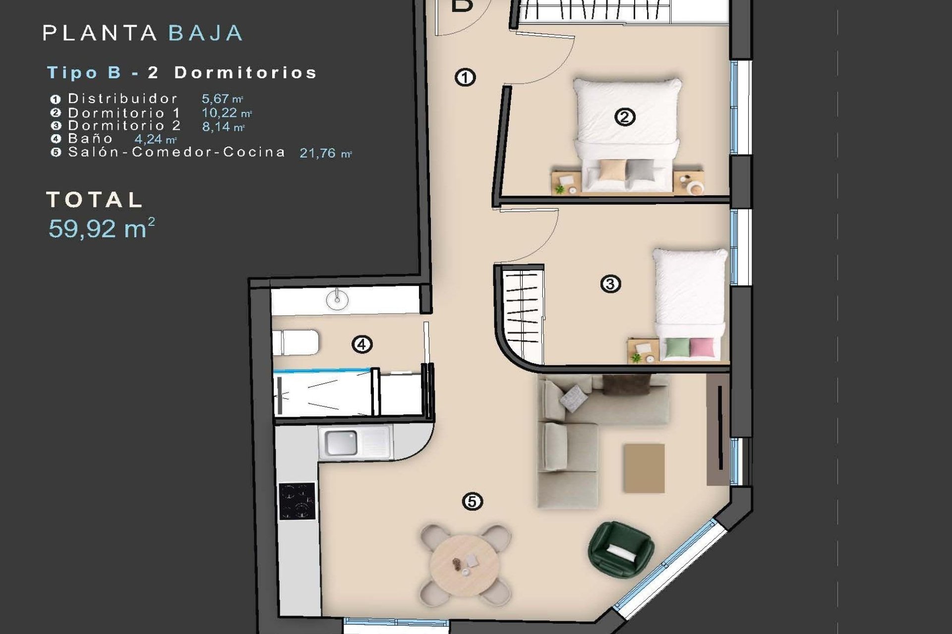 Nieuwbouw Woningen - Appartement -
Torrevieja - Centro