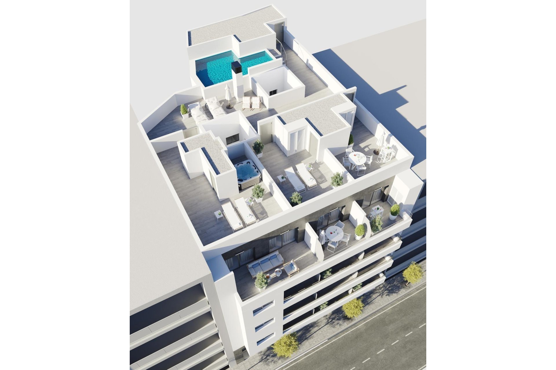 Nieuwbouw Woningen - Appartement -
Torrevieja - Centro